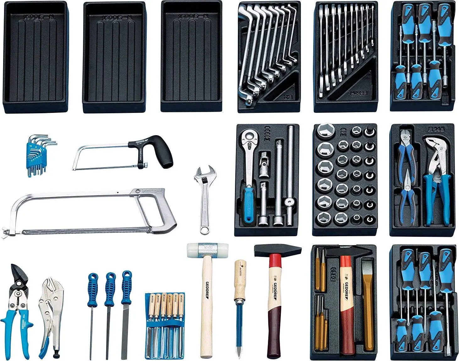 Produktfoto 1 von Gedore 6613250 1400G Schrank Blau