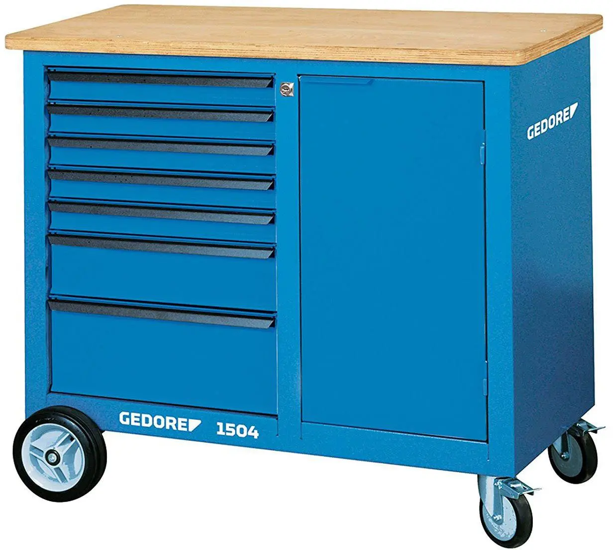 Produktfoto 1 von Gedore 6622830 Rollwerkbank (B x H x T) 1100 x 985 x 550mm Blau