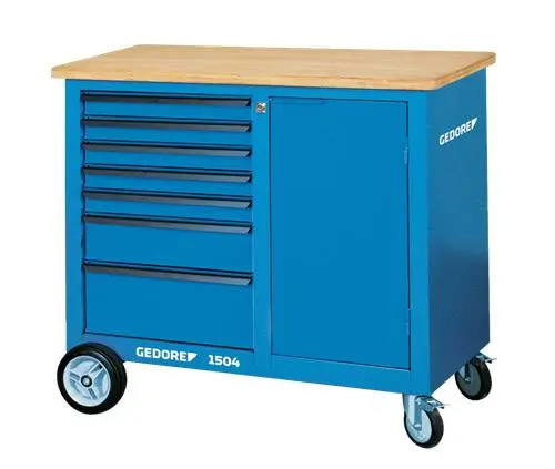 Produktfoto 1 von Gedore 6623050 Rollwerkbank (B x H x T) 1100 x 985 x 550mm Blau