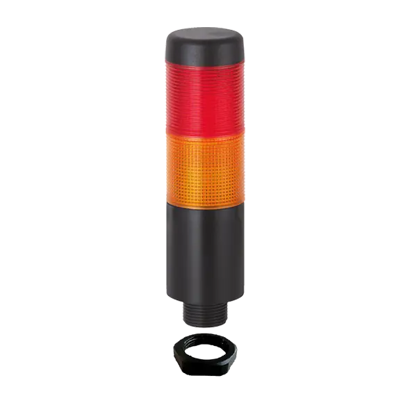 Produktfoto 1 von Werma 698.230.75, K37 Stecker EM 24VAC/DC YE/RD