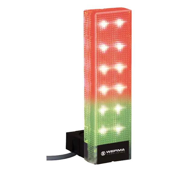 Produktfoto 1 von Werma 690.220.55, VarioSIGN 2S BM 24VDC GN/GE/RD