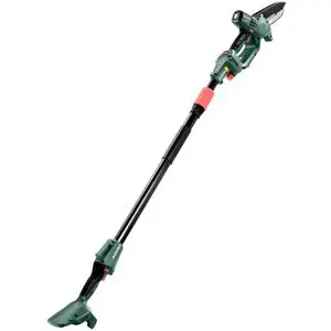 Produktfoto 1 von Metabo 691229000, Astsäge MS 18 LTX 15 Set, Akku, mit Teleskopstab, Sägeschienenlänge 15cm