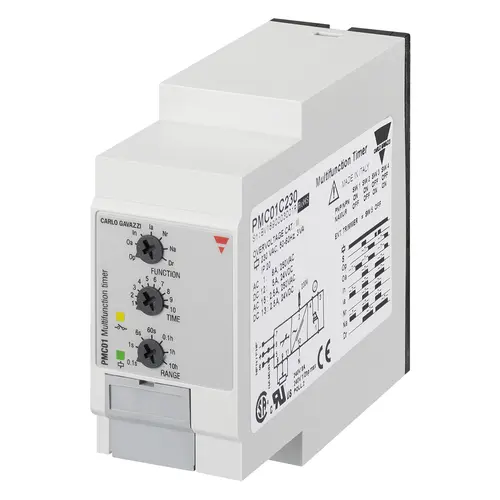 Carlo Gavazzi PMC01D024, PMC01D024 MULTIFUNKTIONS-TIMER-PLUG-IN