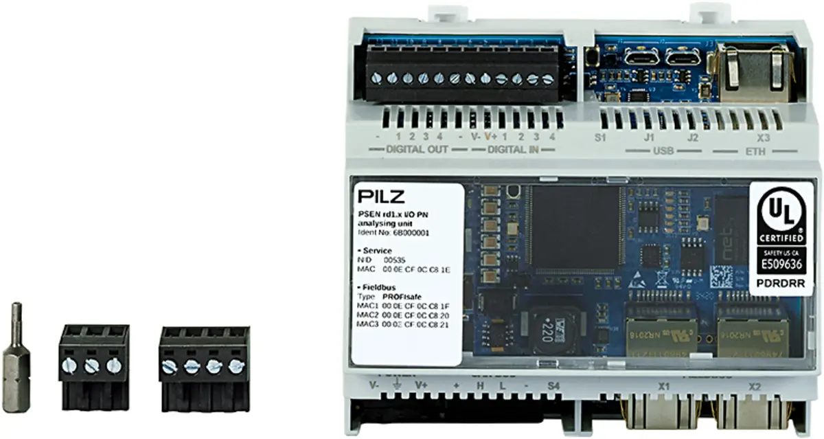 Produktfoto 1 von PILZ PSEN rd1.x I/O PN analysing unit Sensorik P/N: 6B000001