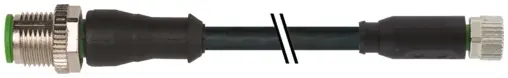Produktfoto 1 von Murrelektronik 7000-40581-6453000, M12 St. 0°/M8 Bu. 0° A-kod.