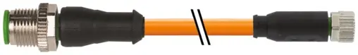 Produktfoto 1 von Murrelektronik 7000-40581-8461000, M12 St. 0°/M8 Bu. 0° A-kod.