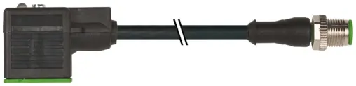 Produktfoto 1 von Murrelektronik 7000-40881-6362500, M12 St. 0° A-kod./MSUD Ventilst. A-18mm
