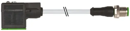 Produktfoto 1 von Murrelektronik 7000-40881-2362000, M12 St. 0° A-kod./MSUD Ventilst. A-18mm