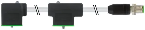 Produktfoto 1 von Murrelektronik 7000-41591-2271000, M12 St. 0° A-kod./MSUD DVS A-18mm