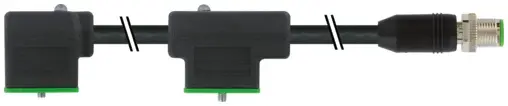 Produktfoto 1 von Murrelektronik 7000-41611-6370750, M12 St. 0° A-kod./MSUD DVS A-18mm