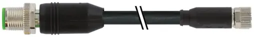 Produktfoto 1 von Murrelektronik 7000-43311-6411200, M12 St. 0°/M8 Bu. 0° A-kod. geschirmt