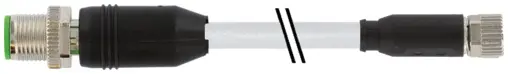 Produktfoto 1 von Murrelektronik 7000-43311-2411450, M12 St. 0°/M8 Bu. 0° A-kod. geschirmt