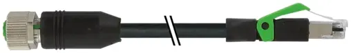 Murrelektronik 7000-44621-8510900, M12 Bu. 0° D-kod./RJ45 St. 0° geschirmt