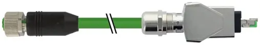 Produktfoto 1 von Murrelektronik 7000-44627-7960050 M12 Bu. D-kod./RJ45 AIDA