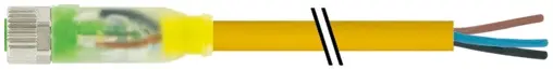 Produktfoto 1 von Murrelektronik 7000-08111-0105000, M8 Bu. 0° A-kod. freies Ltg-ende LED