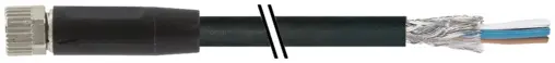Produktfoto 1 von Murrelektronik 7000-08741-6401800, M8 Bu. 0° A-kod. freies Ltg-ende geschirmt