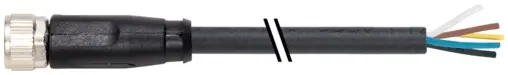 Produktfoto 1 von Murrelektronik 7000-08941-6952000, M8 Bu. 0° freies Ltg.-ende