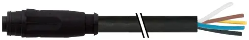 Produktfoto 1 von Murrelektronik 7000-08945-6951500, M8 Bu. 0° SnapIn freies Ltg.-ende
