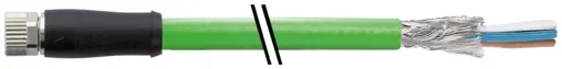 Produktfoto 1 von Murrelektronik 7000-09041-7961000, M8 Bu. 0° D-kod. freies Ltg-ende geschirmt