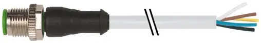 Produktfoto 1 von Murrelektronik 7000-12041-2352500, M12 St. 0° A-kod. freies Ltg-ende