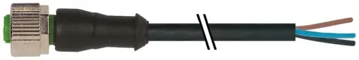 Produktfoto 1 von Murrelektronik 7000-12181-6334500, M12 Bu. 0° A-kod. freies Ltg-ende