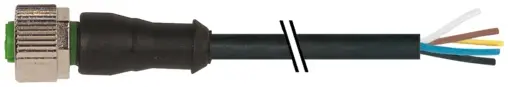 Produktfoto 1 von Murrelektronik 7000-12241-6154000, M12 Bu. 0° A-kod. freies Ltg-ende