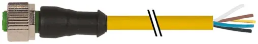 Produktfoto 1 von Murrelektronik 7000-12241-0352000, M12 Bu. 0° A-kod. freies Ltg-ende