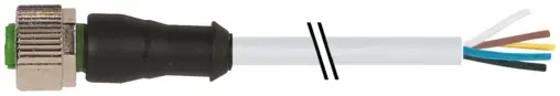 Murrelektronik 7000-12241-2352500, M12 Bu. 0° A-kod. freies Ltg-ende