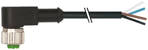 Produktfoto 1 von Murrelektronik 7000-12341-6612500, M12 Bu. 90° A-kod. freies Ltg-ende