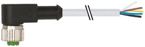 Produktfoto 1 von Murrelektronik 7000-12361-2154000, M12 Bu. 90° A-kod. freies Ltg-ende