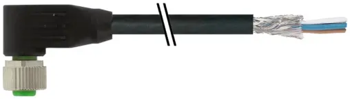 Produktfoto 1 von Murrelektronik 7000-13251-8381800, M12 Bu 90° freies Ltg-ende CANopen/DeviceNet