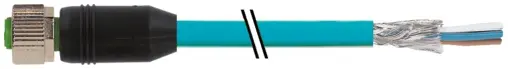 Produktfoto 1 von Murrelektronik 7000-13225-8340500, M12 Bu. 0° A-kod. freies Ltg-ende