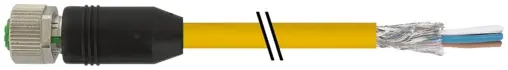 Produktfoto 1 von Murrelektronik 7000-15101-1380750, M12 Bu. 0° A-kod. freies Ltg-ende