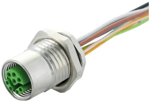 Produktfoto 1 von Murrelektronik 7000-15625-9420100, M12 Bu. Flansch Y-kod. HWM