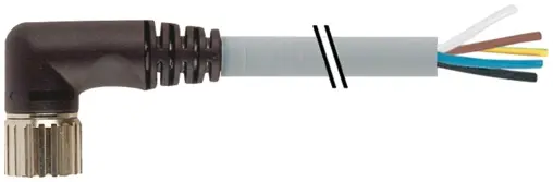 Produktfoto 1 von Murrelektronik 7000-23111-3331500, M23 Bu. 90° freies Ltg-ende
