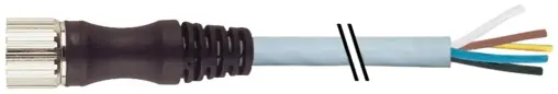 Produktfoto 1 von Murrelektronik 7000-23211-3631000, M23 Bu. 0° freies Ltg.-ende