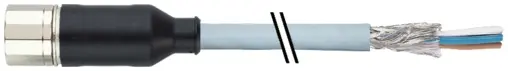 Produktfoto 1 von Murrelektronik 7000-23751-4010500, M23 Bu. 0° freies Ltg-ende geschirmt