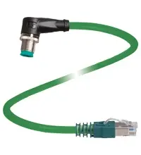 Produktfoto 1 von Pepperl+Fuchs V1SD-W-GN20M-PUR-E2S-V45-G, Verbindungskabel, Ethernet