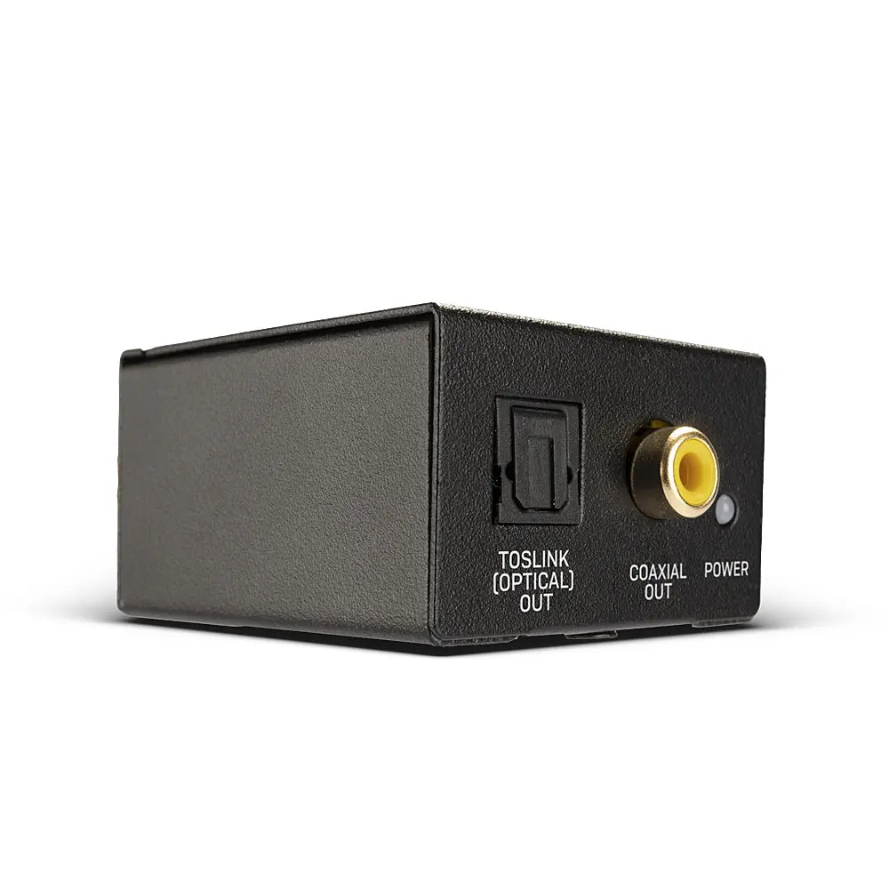 Produktfoto 1 von LINDY 70309, AD-Wandler, RCA an TosLink (optisch) & koaxial