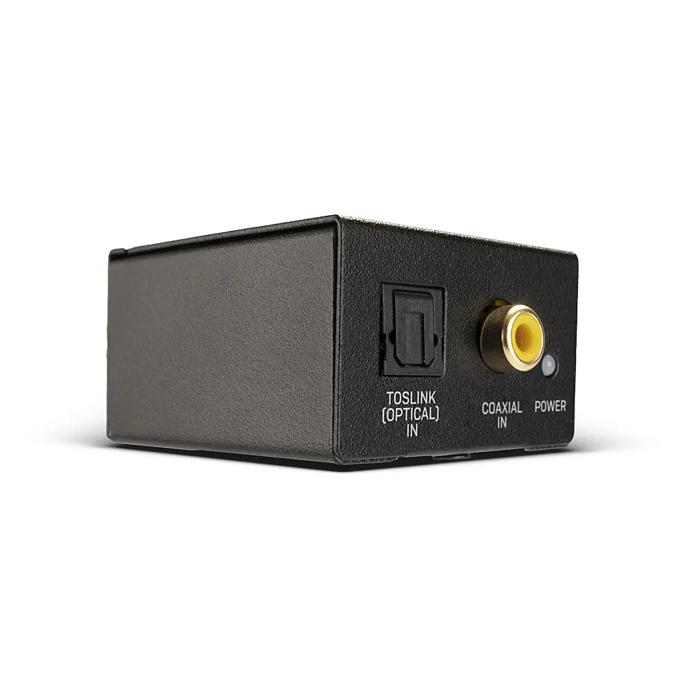 Produktfoto 1 von LINDY 70368, DA-Wandler,TosLink (optisch) & koaxial an RCA-Stereo