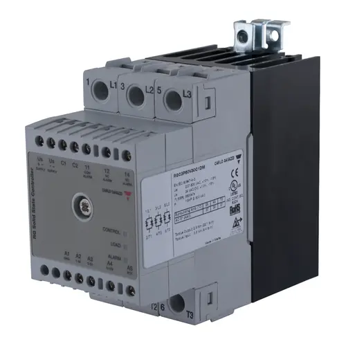 Produktfoto 1 von Carlo Gavazzi RGC3P60V20C4DM, 3P -SSC V IN - 4FC 600V 3X20A 1200VP-MNTR