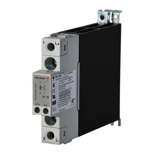 Produktfoto 1 von Carlo Gavazzi RGC1A60A20KKE, 1PH-E-SSCONT-IN:AC SRW-OUT:ZC 600VAC 20A 1200V SRW