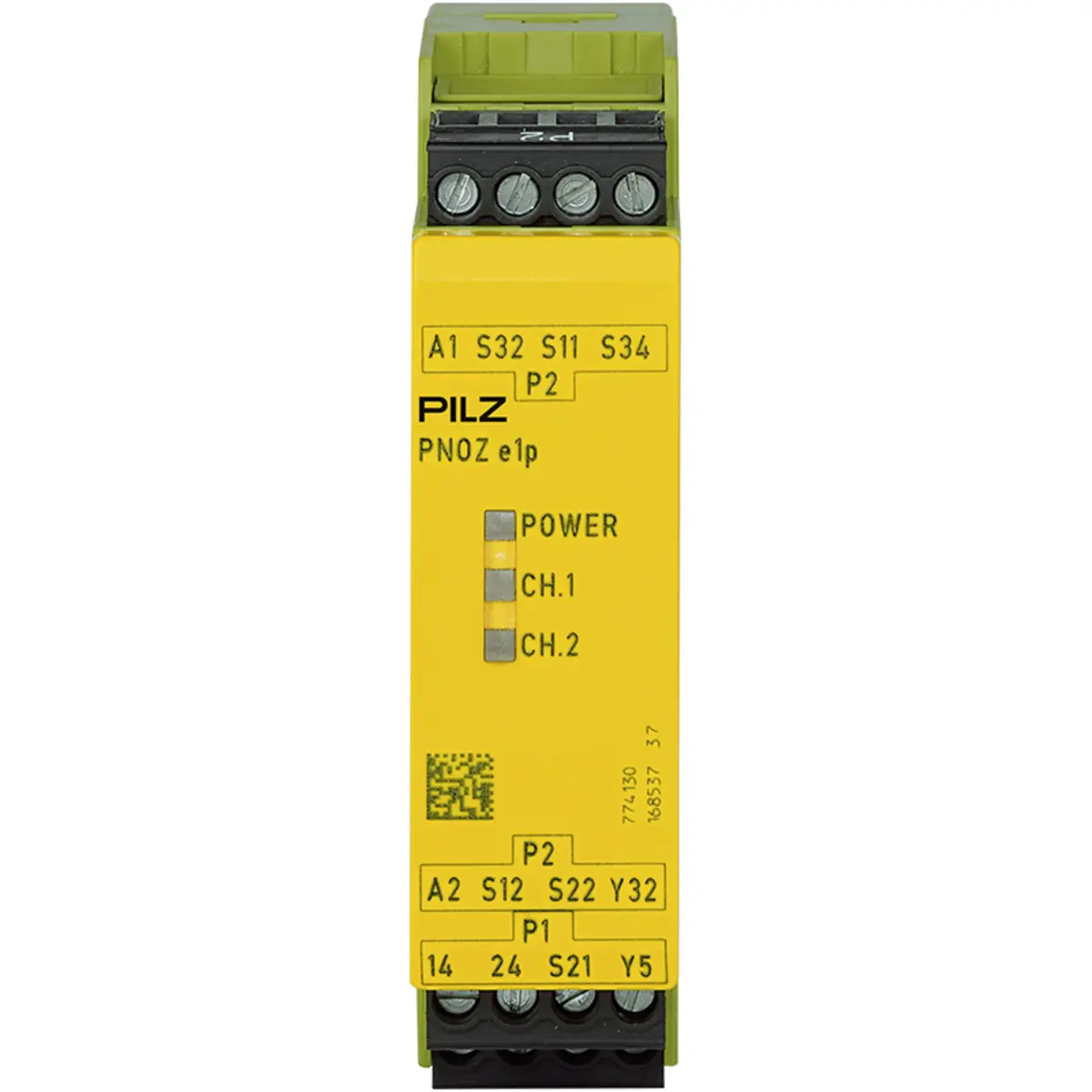 Produktfoto 1 von PILZ PNOZ e1p 24VDC 2so Schaltgeräte P/N: 774130