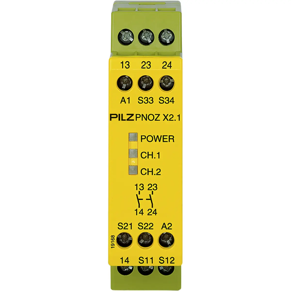 Produktfoto 1 von PILZ PNOZ X2.1 24VAC/DC 2n/o Schaltgeräte P/N: 774306
