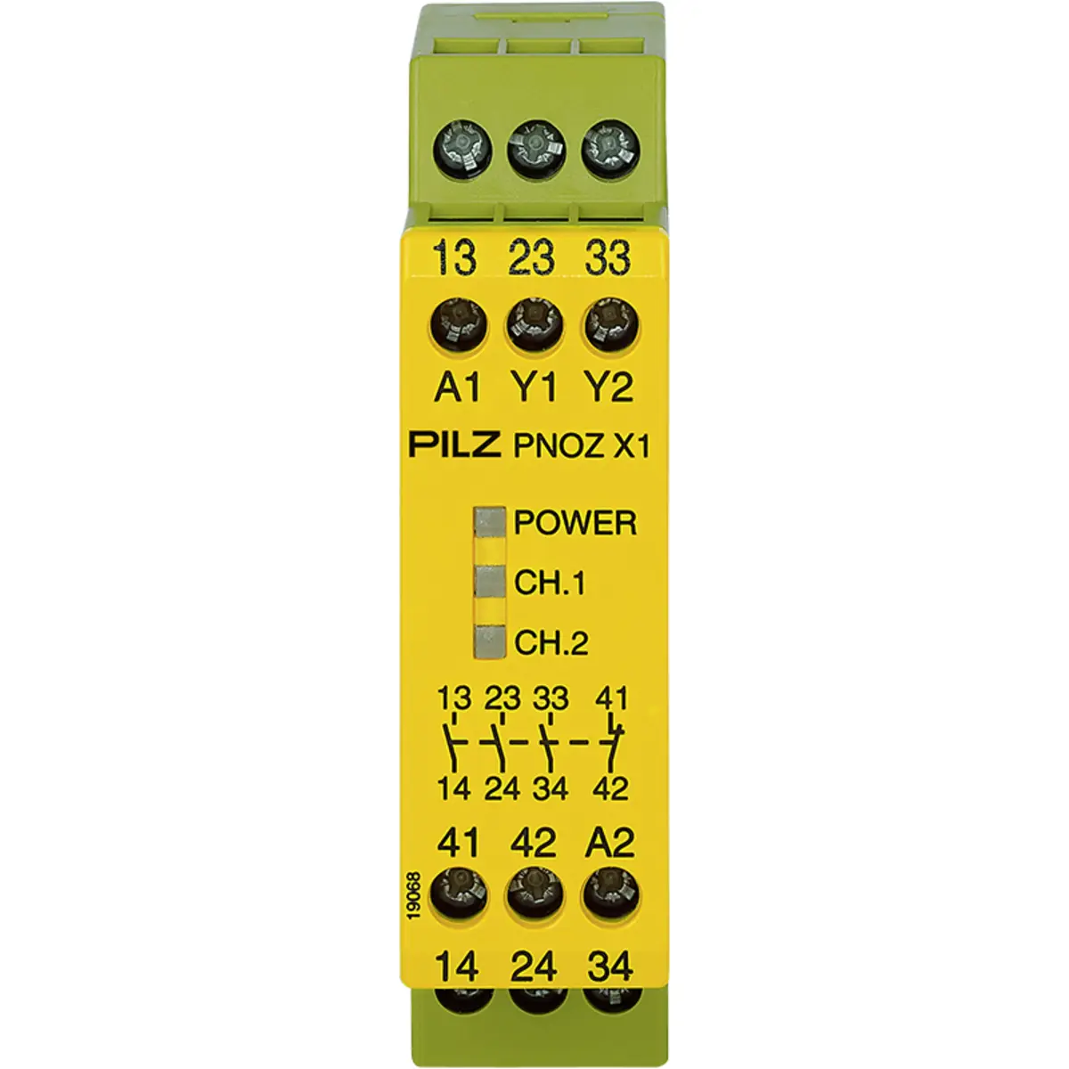 Produktfoto 1 von PILZ PNOZ X1 24VAC/DC 3n/o 1n/c Schaltgeräte P/N: 774300