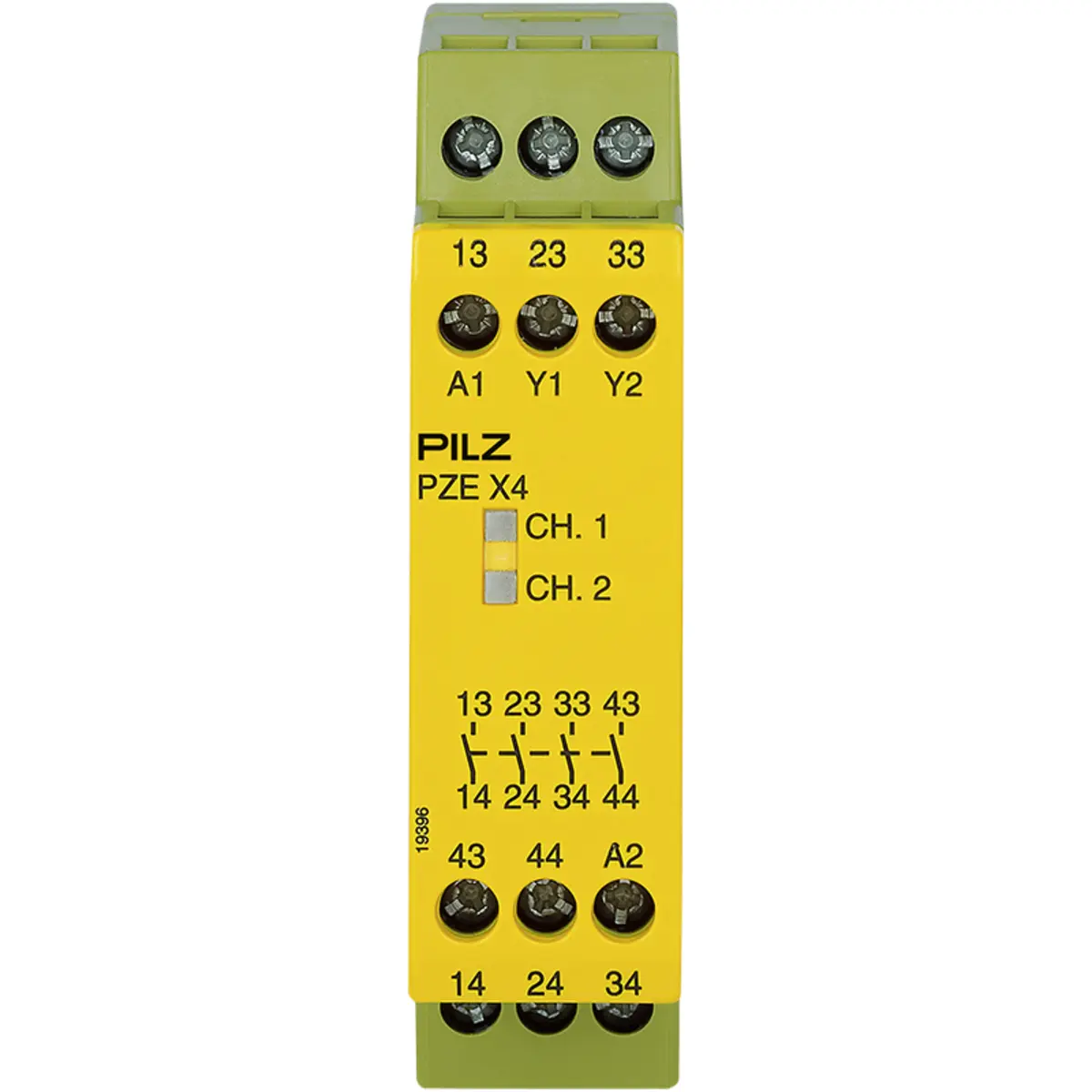 Produktfoto 1 von PILZ PZE X4 24VDC 4n/o Schaltgeräte P/N: 774585