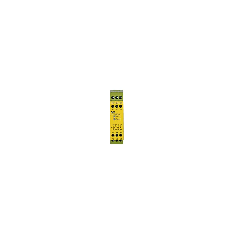 Produktfoto 1 von PILZ PZE X4V 1/24VDC 4n/o fix, Kontakterweiterungen, P/n: 774581