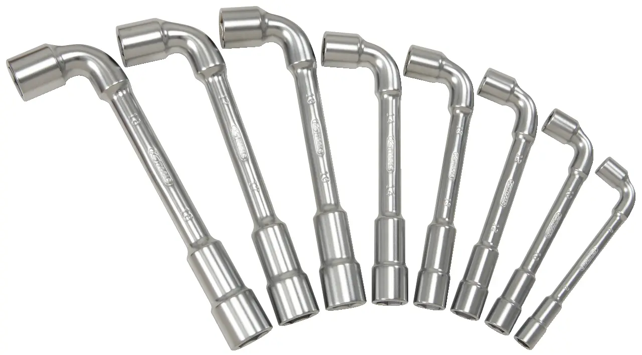 Produktfoto 1 von KS Tools 517.0450, ULTIMATEplus Doppel-Steckschlüssel-Satz, gekr&ouml;pft, 9-tlg