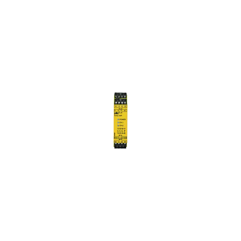 Produktfoto 1 von PILZ P2HZ X4P 24VAC 3n/o 1n/c, Zweihandüberwachung, P/n: 777354