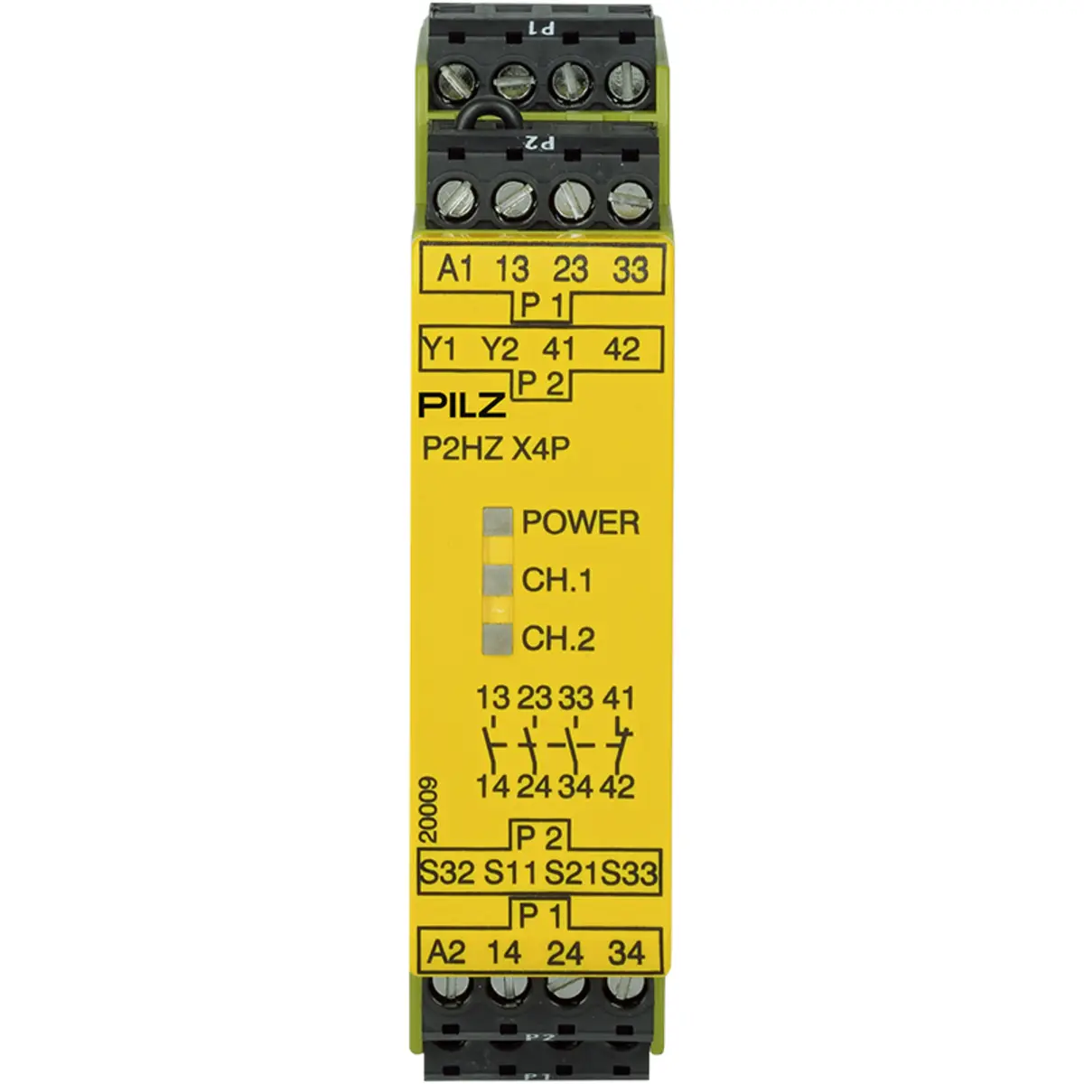 Produktfoto 1 von PILZ P2HZ X4P 24VDC 3n/o 1n/c Schaltgeräte P/N: 777355